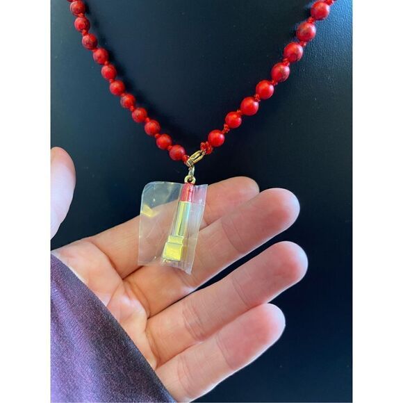 YSL Red Choker - Picture 3 of 5